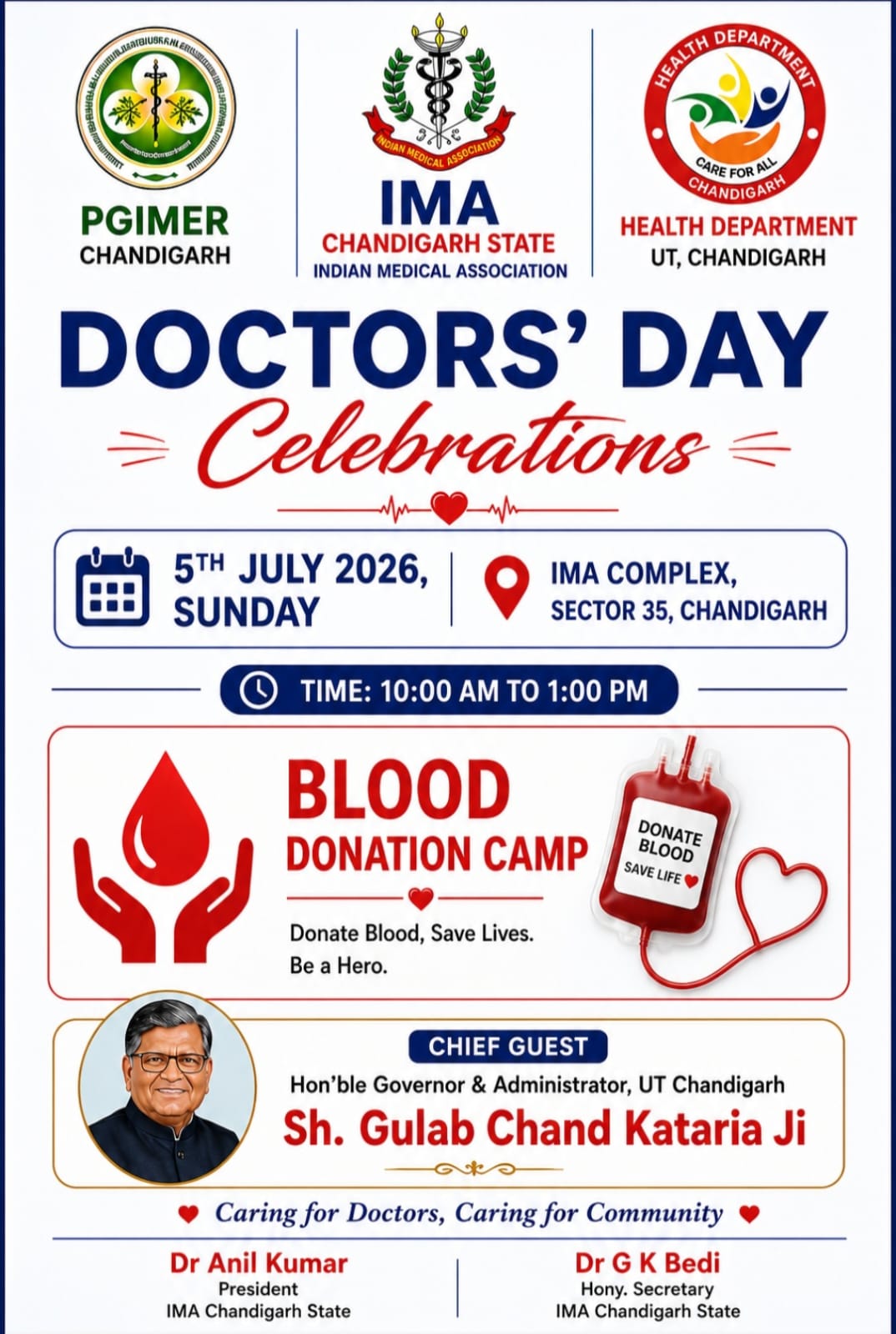IMA Chandigarh State – Doctors’ Day Celebration 2026 event 1